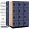 Salsbury Industries 4 Tier Designer Locker, 54"Wx76"Hx24"D, 12 Door, Blue 18-24364BLU - alternate 8